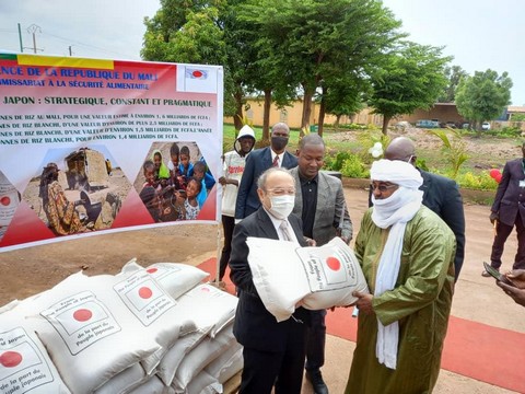 Sécurité alimentaire et nutritionnelle : Le Japon fait don de plus de 1,5 milliard FCFA au PAM – Mali