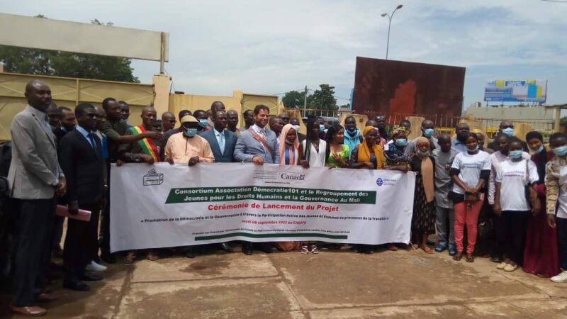 Transition : Un projet lancé pour la participation des jeunes