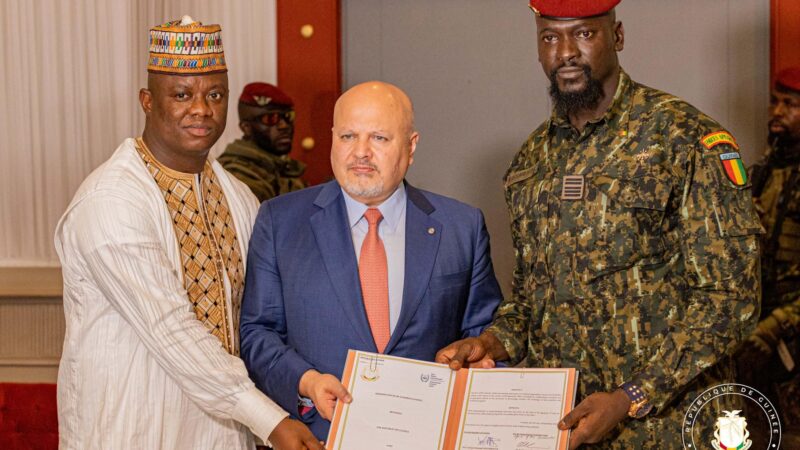 𝗝𝗨𝗦𝗧𝗜𝗖𝗘 : 𝗟&rsquo;𝗘́𝗧𝗔𝗧 𝗚𝗨𝗜𝗡𝗘́𝗘𝗡 𝗦𝗜𝗚𝗡𝗘 𝗨𝗡 𝗣𝗥𝗢𝗧𝗢𝗖𝗢𝗟𝗘 𝗗&rsquo;𝗔𝗖𝗖𝗢𝗥𝗗 𝗔𝗩𝗘𝗖 𝗟𝗔 𝗖𝗢𝗨𝗥 𝗣𝗘́𝗡𝗔𝗟𝗘 𝗜𝗡𝗧𝗘𝗥𝗡𝗔𝗧𝗜𝗢𝗡𝗔𝗟𝗘 𝗗𝗔𝗡𝗦 𝗟𝗘 𝗖𝗔𝗗𝗥𝗘 𝗗𝗨 𝗣𝗥𝗢𝗖𝗘̀𝗦 𝗗𝗘𝗦 𝗠𝗔𝗦𝗦𝗔𝗖𝗥𝗘𝗦 𝗗𝗨 𝟮𝟴 𝗦𝗘𝗣𝗧𝗘𝗠𝗕𝗥𝗘 𝟮𝟬𝟬𝟵