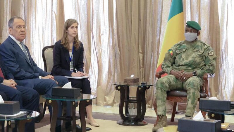 Mali-Russie : le Président de la Transition a accordé une audience à Sergueï LAVROV
