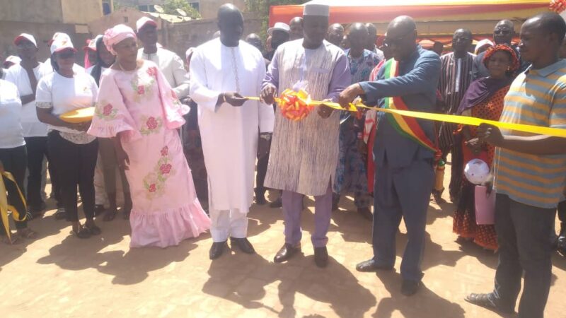 Formation des jeunes en pavage de rues par l’APEJ: Inauguration de la rue Magna ka Carré de Lafiabougou