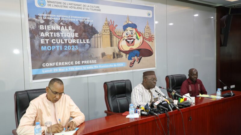 Biennale artistique et culturelle édition 2023 : La ville de Mopti s&rsquo;apprête à abriter du 6 au 16 juillet prochain