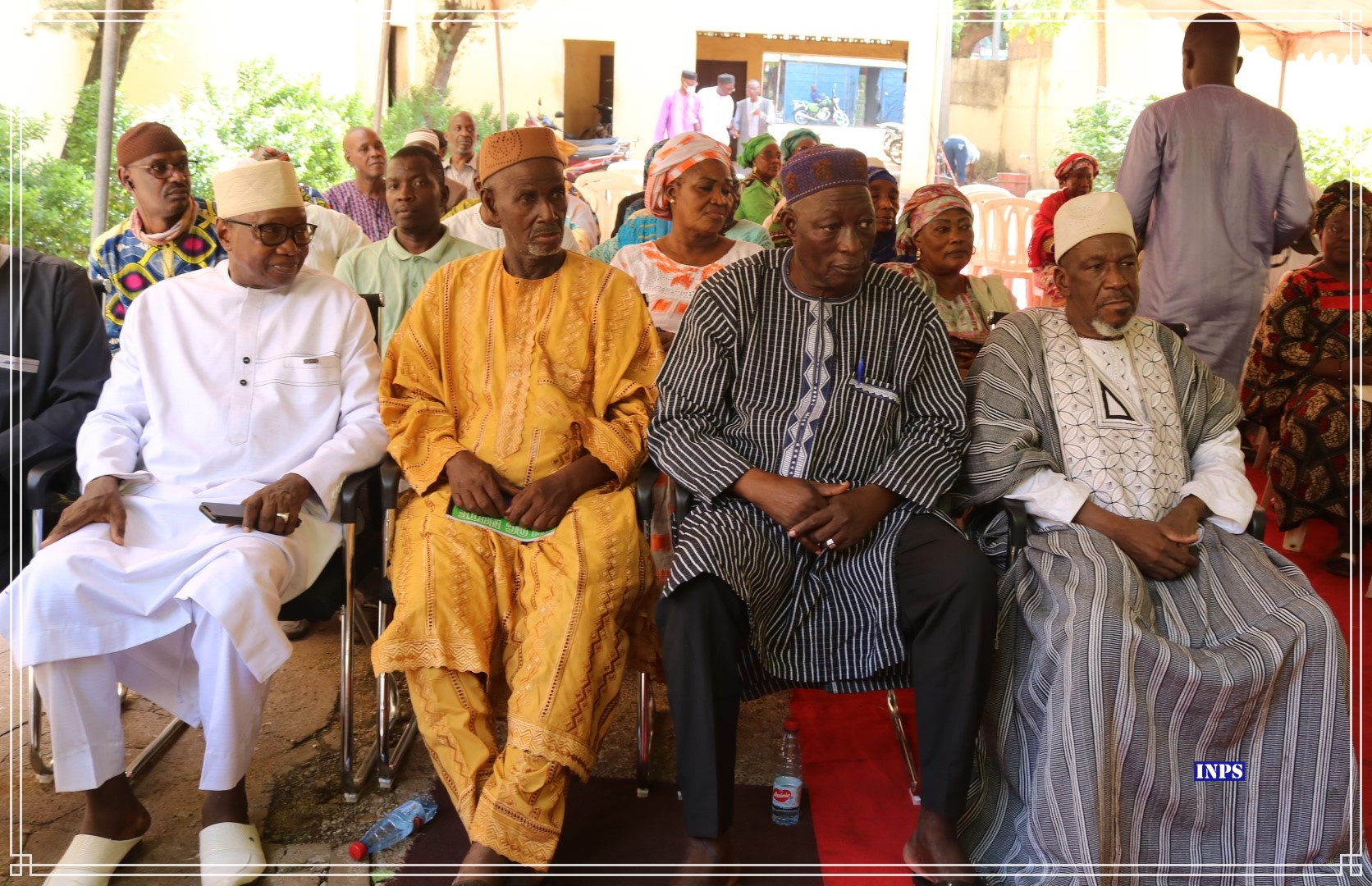 CÉRÉMONIE DE REMERCIEMENTS À LA CSTM PAR LE COLLECTIF DES ANCIENS TRAVAILLEURS DE L’NPS (CAT-INPS) : le président du CAT-INPS rend hommage au président de la CSTM et à son équipe pour leur hospitalité légendaire