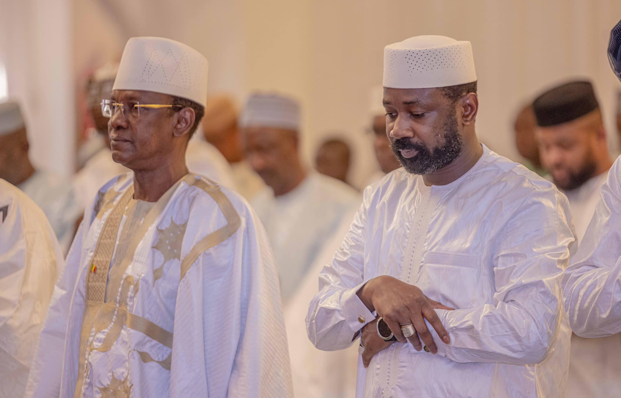 Fête de Tabaski : le Président de la Transition a prié au Palais de Koulouba