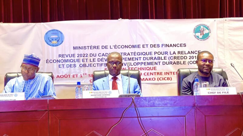 Revue 2022 du CREDD et des ODD : Les travaux de la session technique lancés