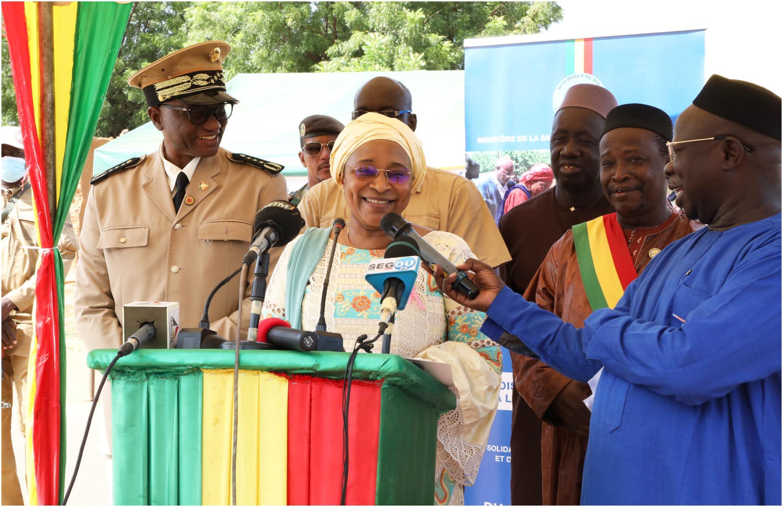 CANAM : Visite de terrain du Ministre de la Santé et du Développement Social : l’AMO en bonne santé