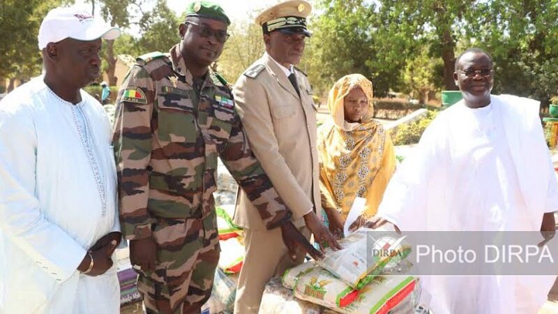 Ségou : Dons de la société M3-SA aux veuves des militaires et à des démunis de la région