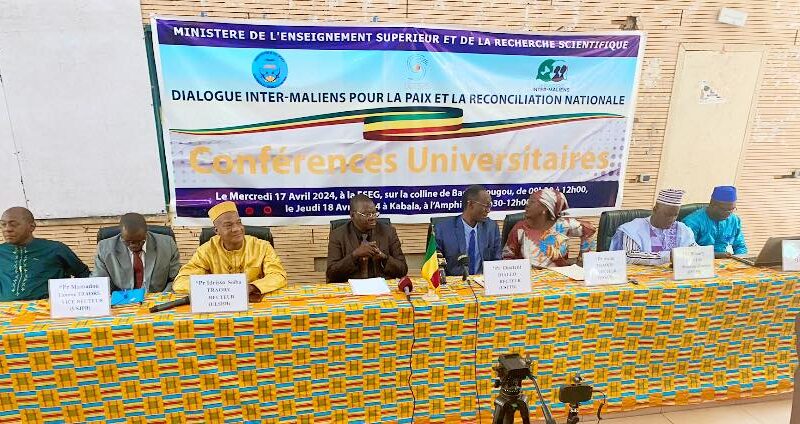 DIALOGUE INTER-MALIENS : Le monde  universitaire s’active pour sa réussite