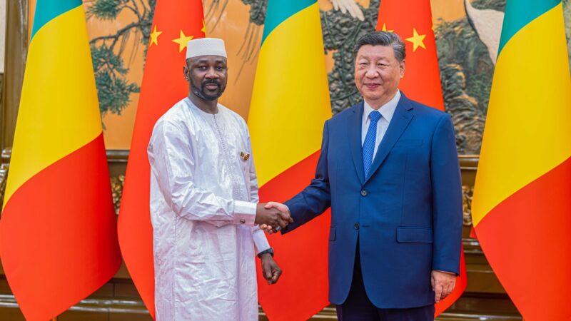 Rencontre bilatérale : Assimi GOÏTA et Xi JINPING saluent l’amitié historique entre le Mali et la Chine