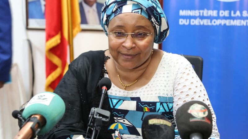 Variole de singe : « Zéro cas décelé au Mali à ce jour mais la riposte est bien implantée » dixit le ministre de la Santé, Assa Badiallo TOURE