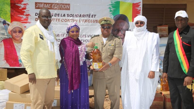 Assistance humanitaire : Dioila reçoit la main généreuse du gouvernement