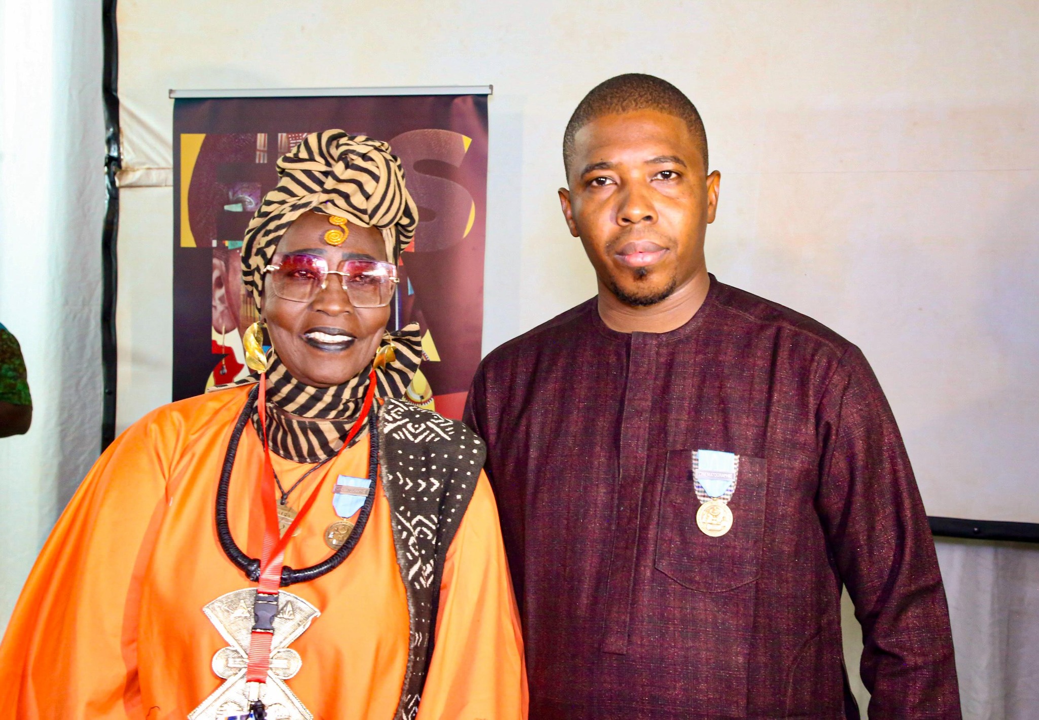 FESPACO 2025 : FC et Fousseyni Maïga décorés Chevalier de l’Ordre de Mérite des Arts…