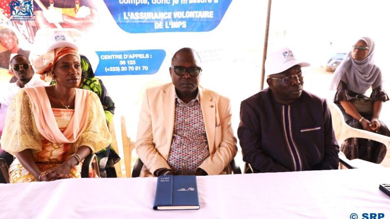 Kalaban-Coro : L’INPS sensibilise les exploitants de sabre et gravier au regime assurance volontaire