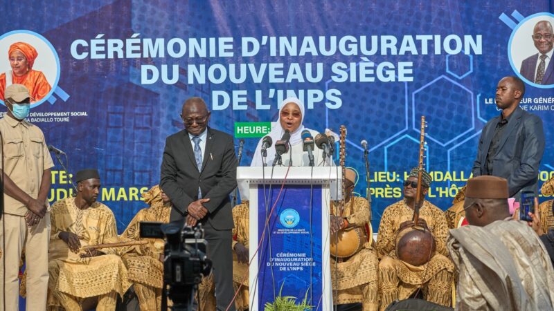 Inauguration du nouveau siège : L’INPS se dote d’un cadre de travail adéquat