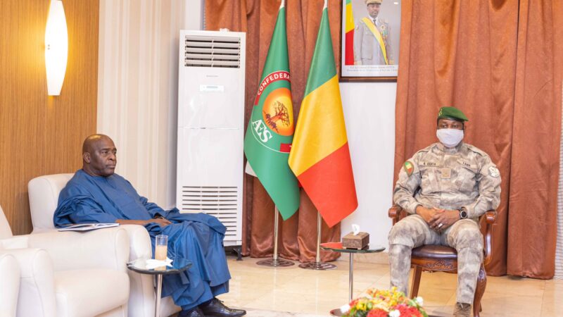 BOAD : Le Président de la Transition reçoit Abdoulaye DAFFE, nouveau Vice-Président