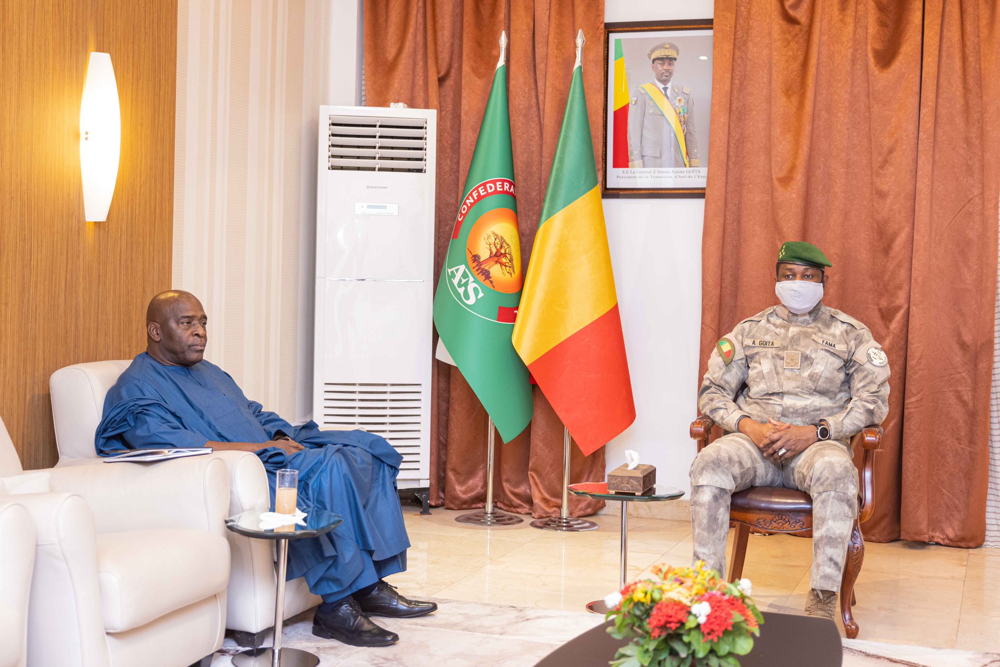 BOAD : Le Président de la Transition reçoit Abdoulaye DAFFE, nouveau Vice-Président