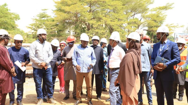 Visite de chantier : Le nouveau siège de la CANAM sort peu à peu de terre