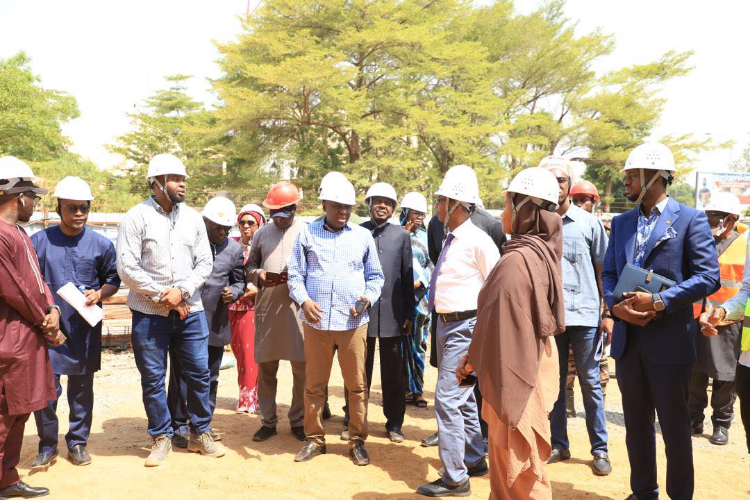 Visite de chantier : Le nouveau siège de la CANAM sort peu à peu de terre