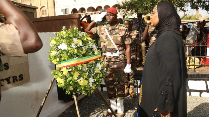 Commémoration des martyrs de mars 1991 : Le ministre de la Santé et du Développement Social, le médecin Colonel Assa Badiallo TOURÉ dans la vision de perpétuer la mémoire collective