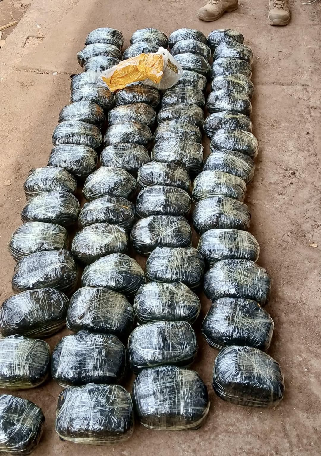 Saisie de cannabis : 104 boules interceptées dans deux camions par la douane