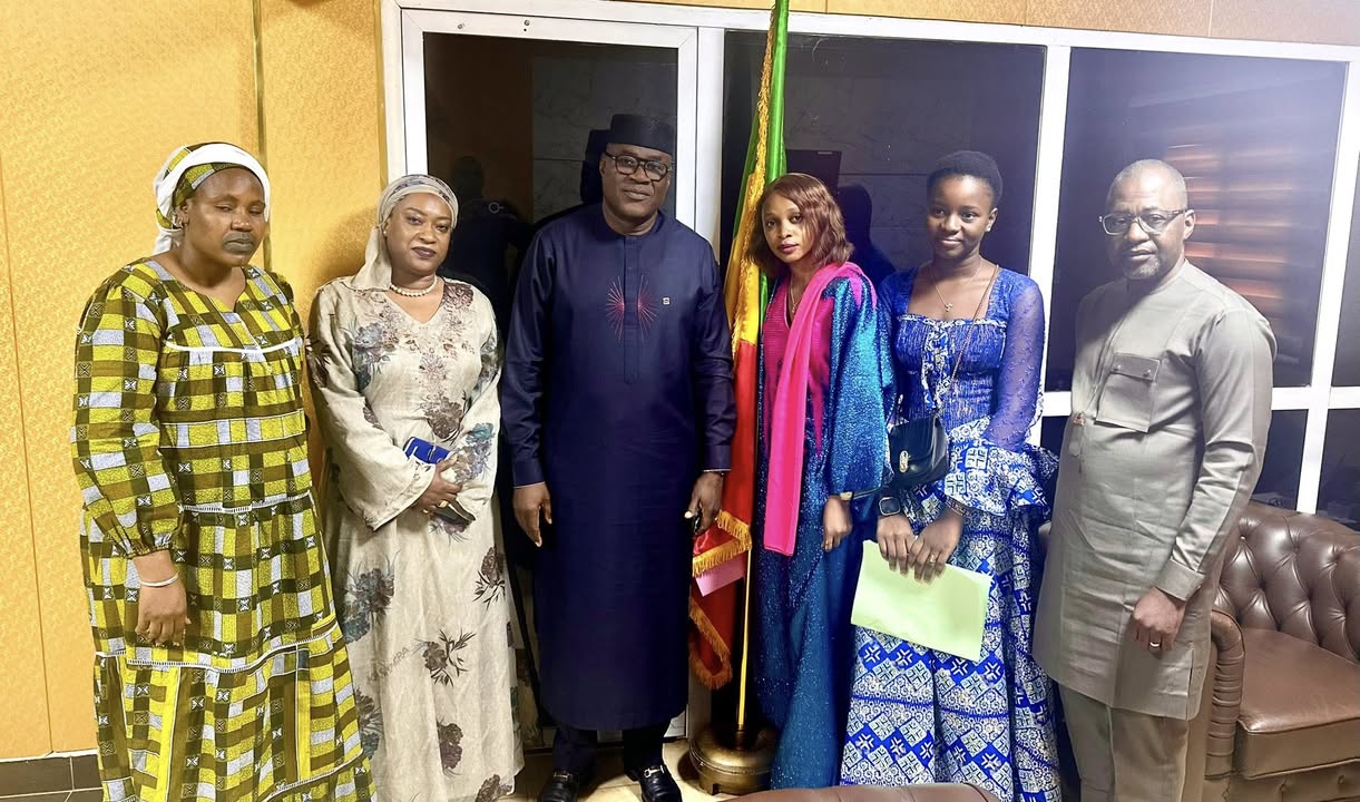 Carnet d’audience : Le DG reçoit l’Association Autisme Mali