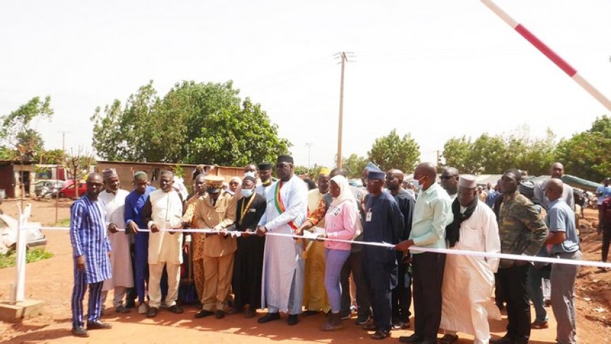 Mairie de la CV : La voie d’accès au site de déversements des déchets liquides inaugurée