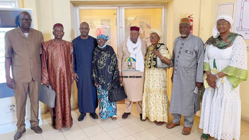CMSS : Les retraités de l’Administration Territoriale reçus par le DG M. Ichaka KONÉ