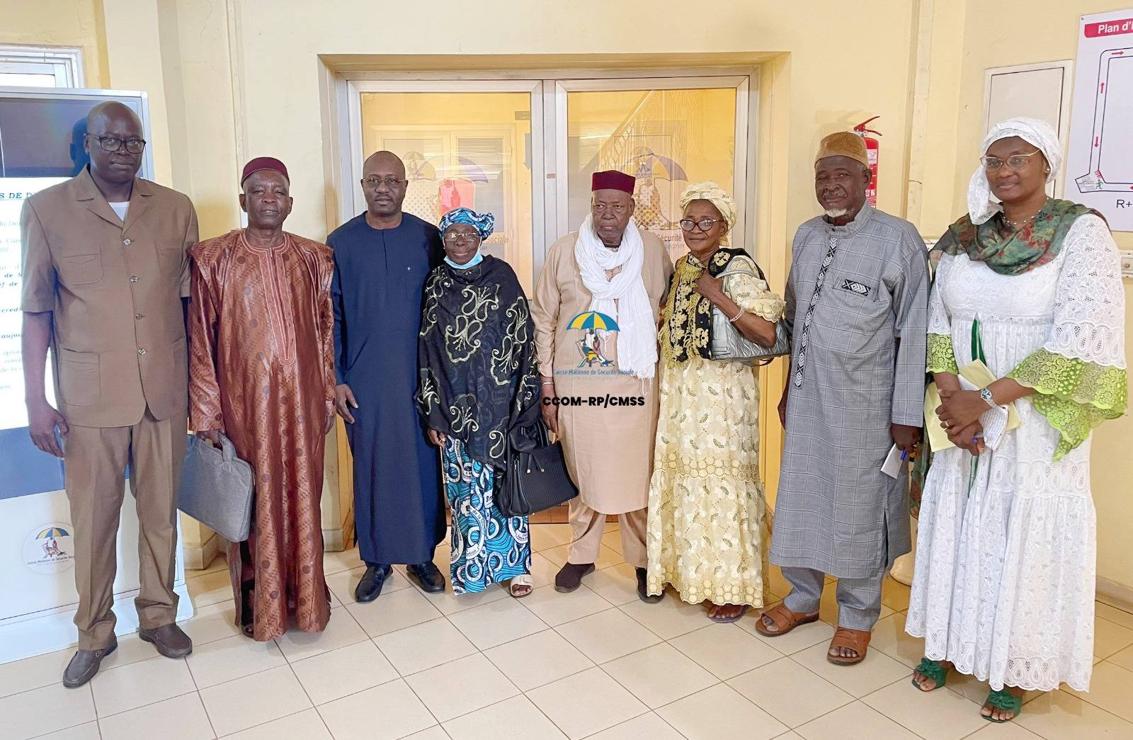 CMSS : Les retraités de l’Administration Territoriale reçus par le DG M. Ichaka KONÉ