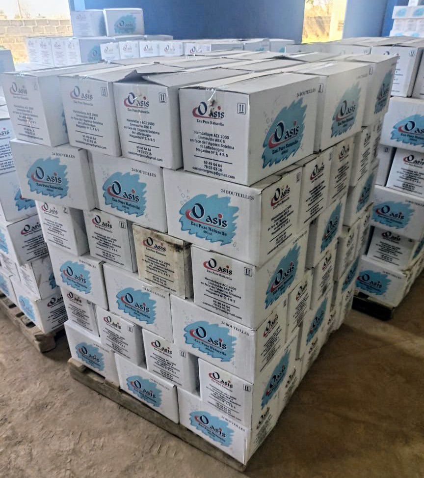 SOLIDARITE RAMADAN : La société Eau Oasis offre une importante quantité d’eau à l’ASSEP