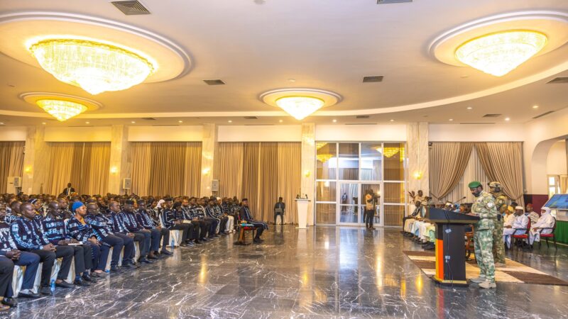 Koulouba : Cérémonie de présentation des vœux de Nouvel An du CNJ