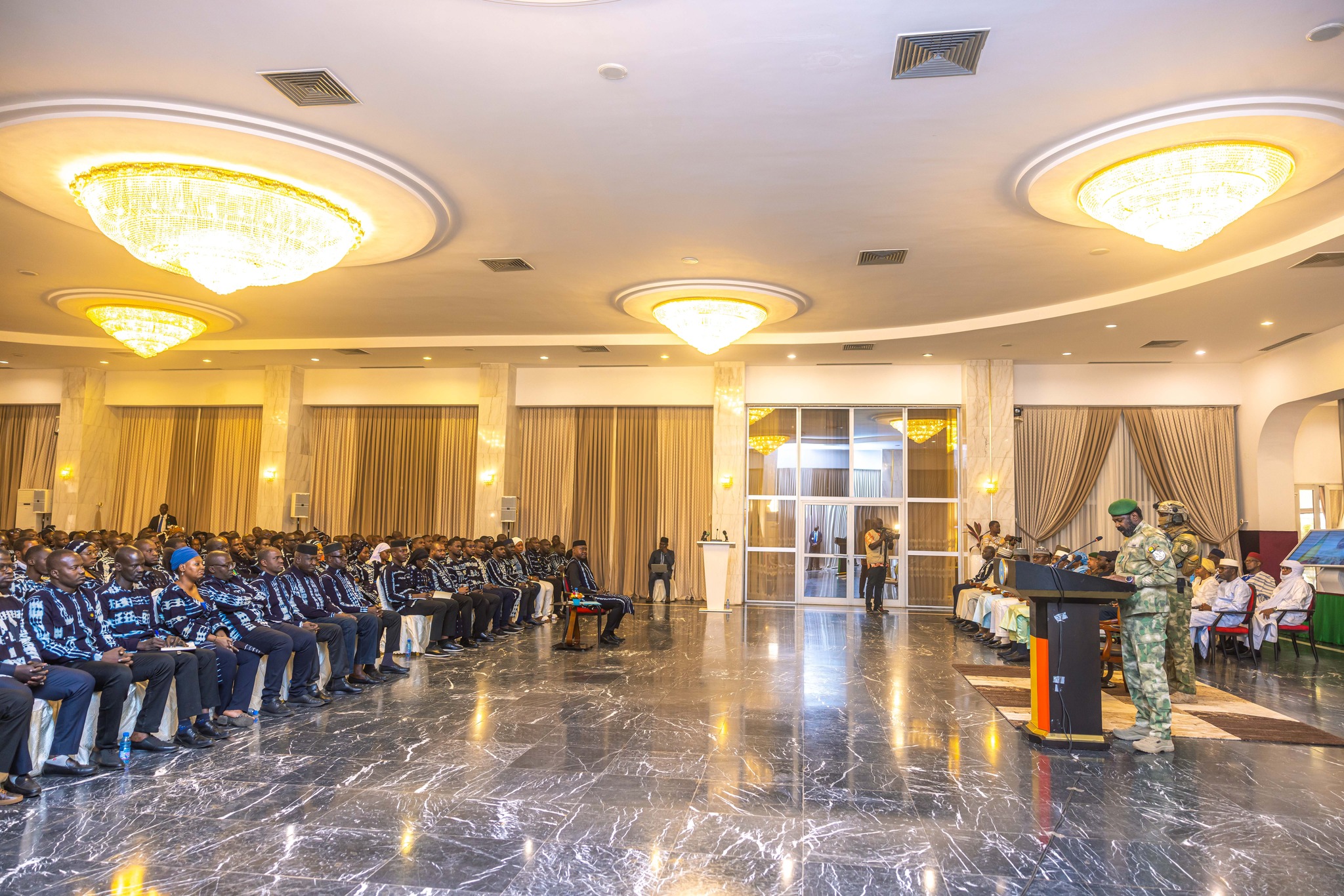 Koulouba : Cérémonie de présentation des vœux de Nouvel An du CNJ