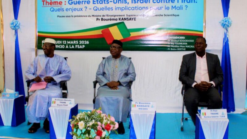 Géopolitique mondiale : l’Université Kurukanfuga de Bamako interroge les implications du conflit États-Unis–Israël–Iran pour le Mali