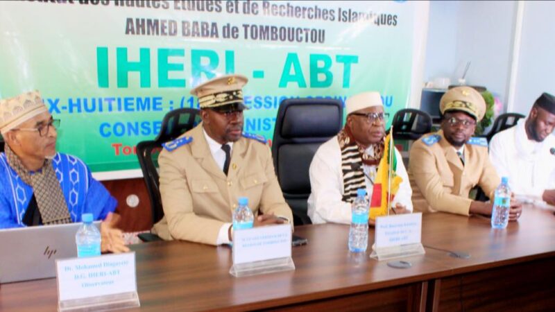 Tombouctou : La présence du Ministre Pr Bouréma Kansaye sonne la relance de l’IHERI-ABT