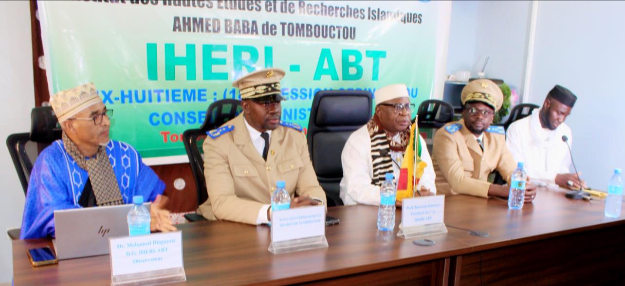 Tombouctou : La présence du Ministre Pr Bouréma Kansaye sonne la relance de l’IHERI-ABT