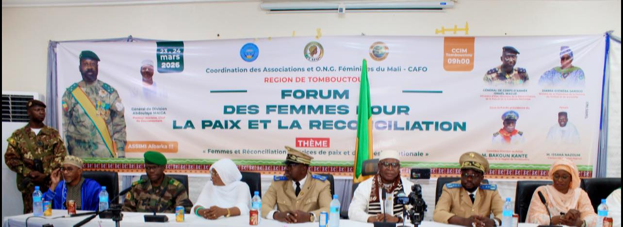 Tombouctou : Le Ministre Bouréma Kansaye salue l’engagement des femmes pour la paix et la réconciliation