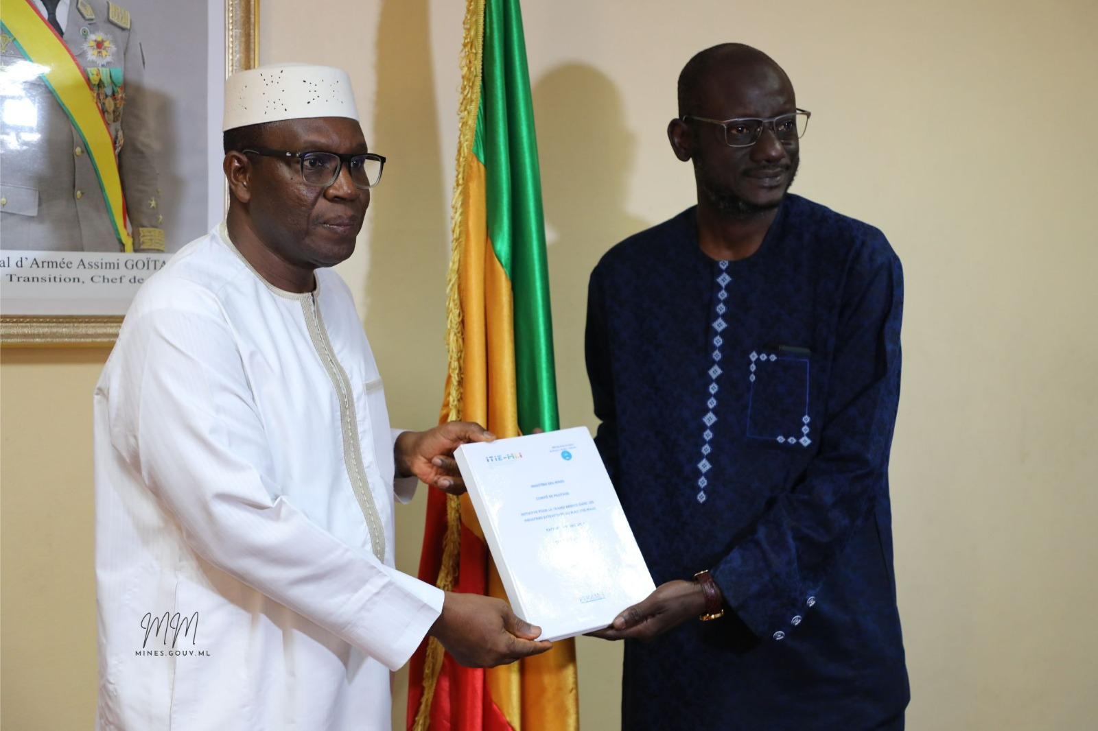 ITIE-Mali : Remise du rapport ITIE 2024 au Ministre des Mines