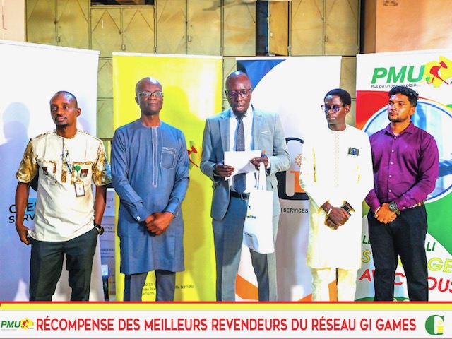 Siège du PMU-Mali :  GI Games récompense ses meilleurs revendeurs