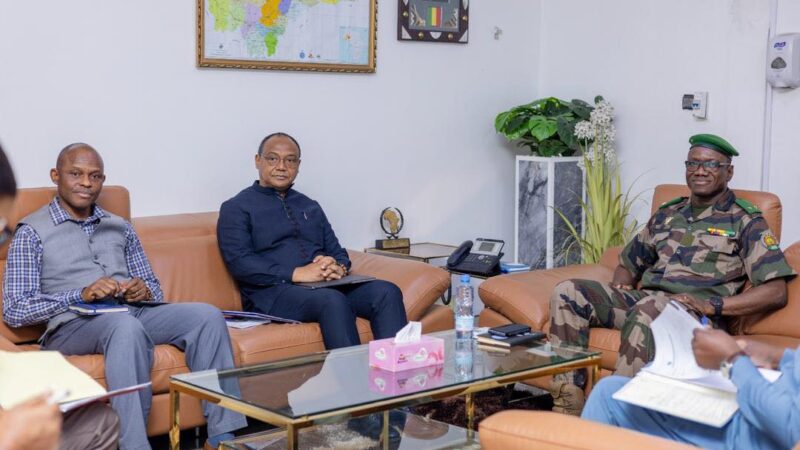 Gestion des réfugiés au Mali : Le Représentant résident du HCR reçu par le ministre Coulibaly