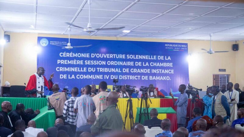 Tribunal de Grade Instance de la CIV de Bamako : La 1ere session ordinaire de la Chambre criminelle lancée