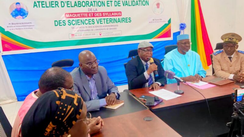 Formation vétérinaire : Le Gouvernement pose les bases d’un pôle d’excellence à l’Université de Sikasso