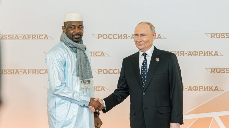 Moscou : Le Président Assimi GOÏTA reçu au Kremlin par Vladimir Poutine
