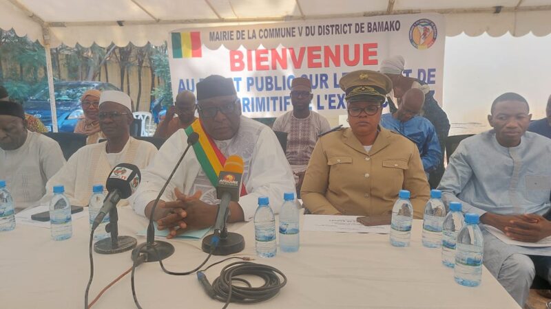 Mairie de la CV du District de Bamako : Le budget primitif 2027 estimé à plus 12 milliards de FCFA